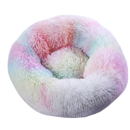 CloudCalm Fluffy Donut Bed