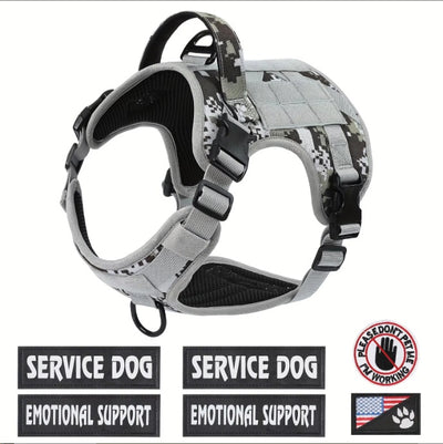 AlphaComcom Tactical K9 Harness