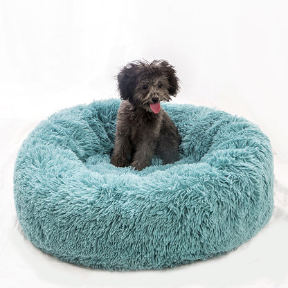 CloudCalm Fluffy Donut Bed