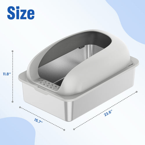 EverClean Stainless Steel Litter Box.