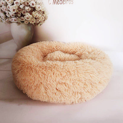 CloudCalm Fluffy Donut Bed