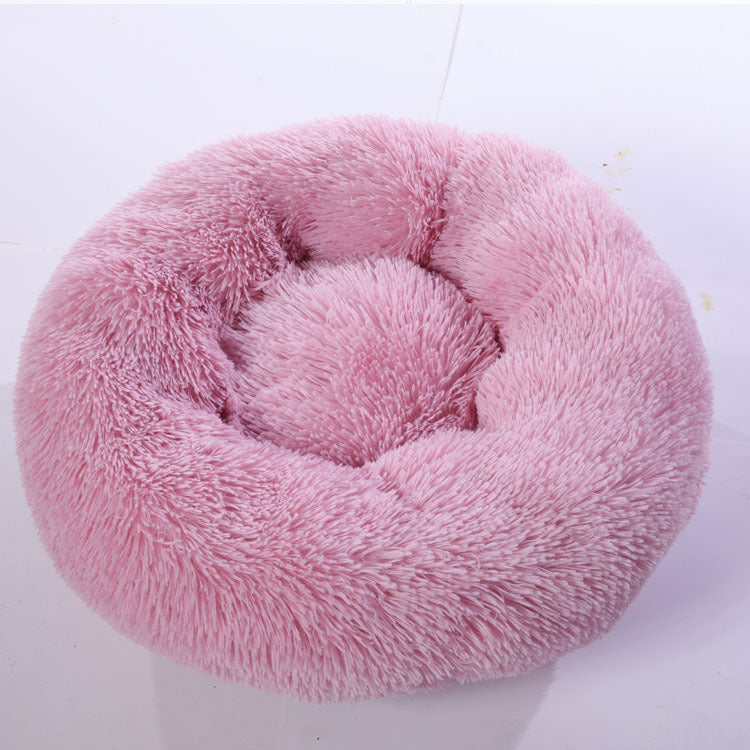 CloudCalm Fluffy Donut Bed