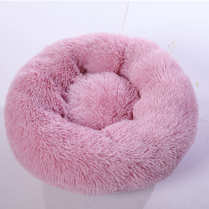 CloudCalm Fluffy Donut Bed