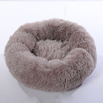 CloudCalm Fluffy Donut Bed