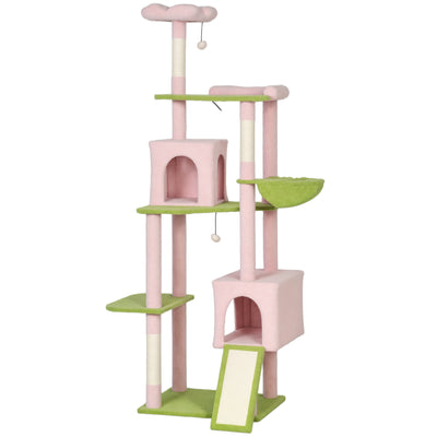 BlossomHaven Pastel Cat Tree